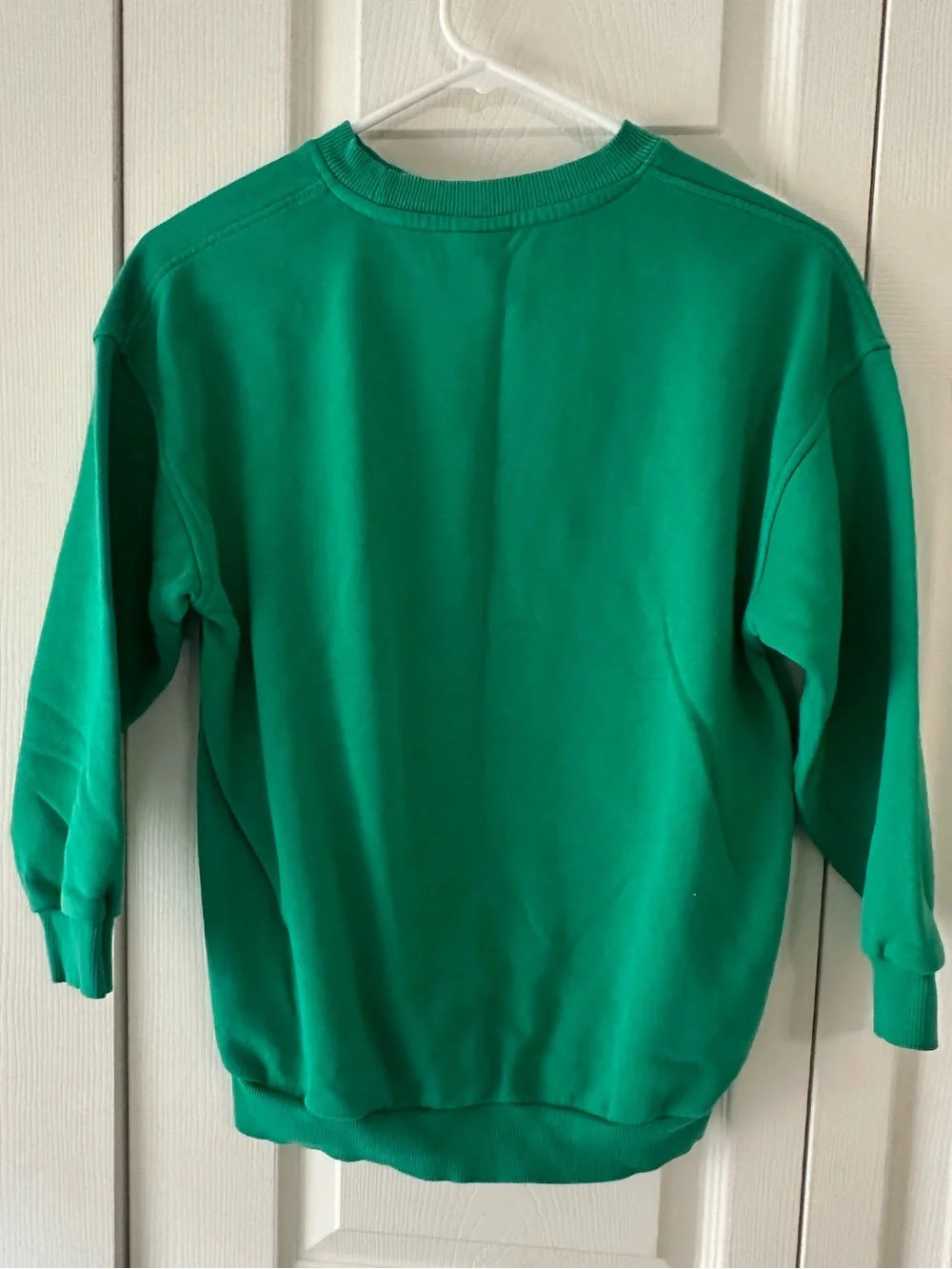 Nike Green Crewneck Sweatshirt with White Logo